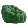 Football Bubble Sofa Roll Compressed Molded Foam Fabric Irregular Designer Lounge Sofa for Small Living Room Apartment Nap Relax