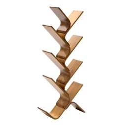 Shelf Filing Curved Bookshelf Wooden Decor Corner Industrial Bookshelf Minimalist Bedroom Estante Para Livros Furniture