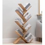 Shelf Filing Curved Bookshelf Wooden Decor Corner Industrial Bookshelf Minimalist Bedroom Estante Para Livros Furniture