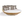 Outdoor Large Hammock Hammock Round Bed Rattan Bed Rocking Chair Adult Balcony Garden Double Hanging Chair Bird's Nest Leisure