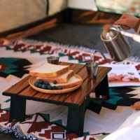Outdoor Ultra-Light Portable Mini Aluminum Table, Ultra-Small Folding Leisure Table, Tent Camping Table, Coffee Table